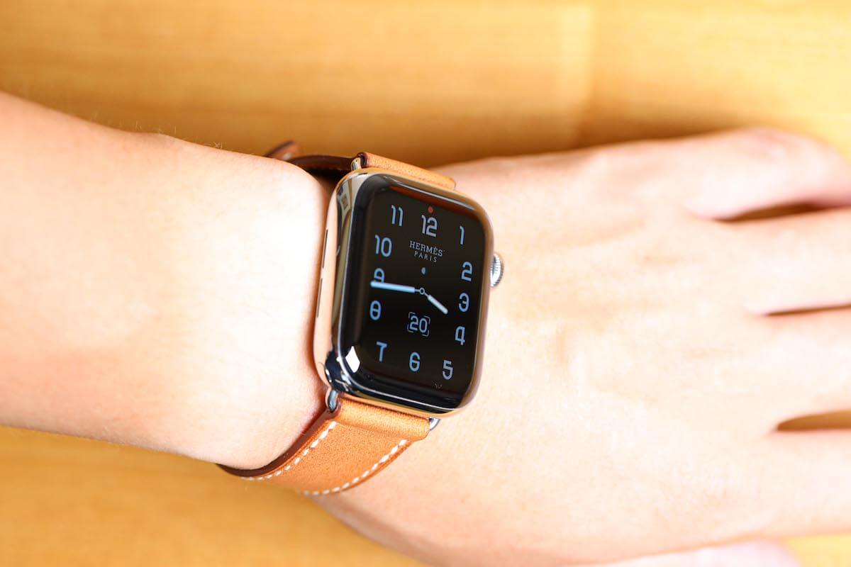 Apple Watch 5 HERMES 44mm ポリッシュドステンレス-