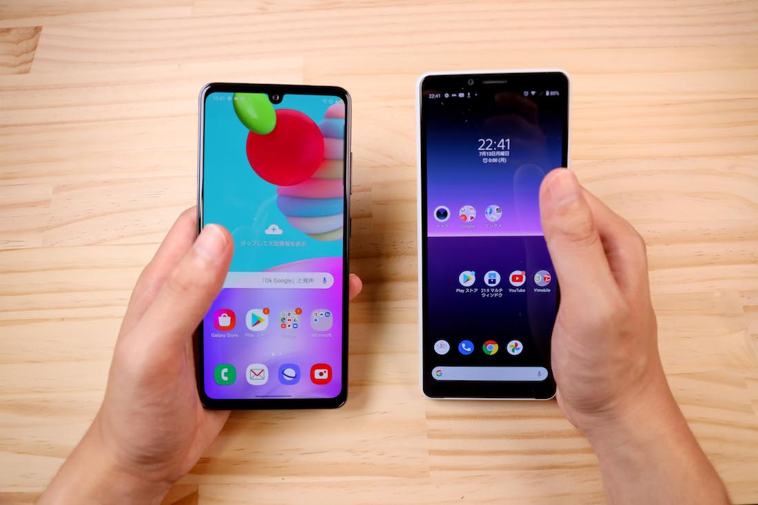 青い薔薇2台セット Galaxy A41 ◆ 4GB/64GB au※割れ Galaxy A A41 ケース SC-41A SCV48 ギャラクシーA41 カバー