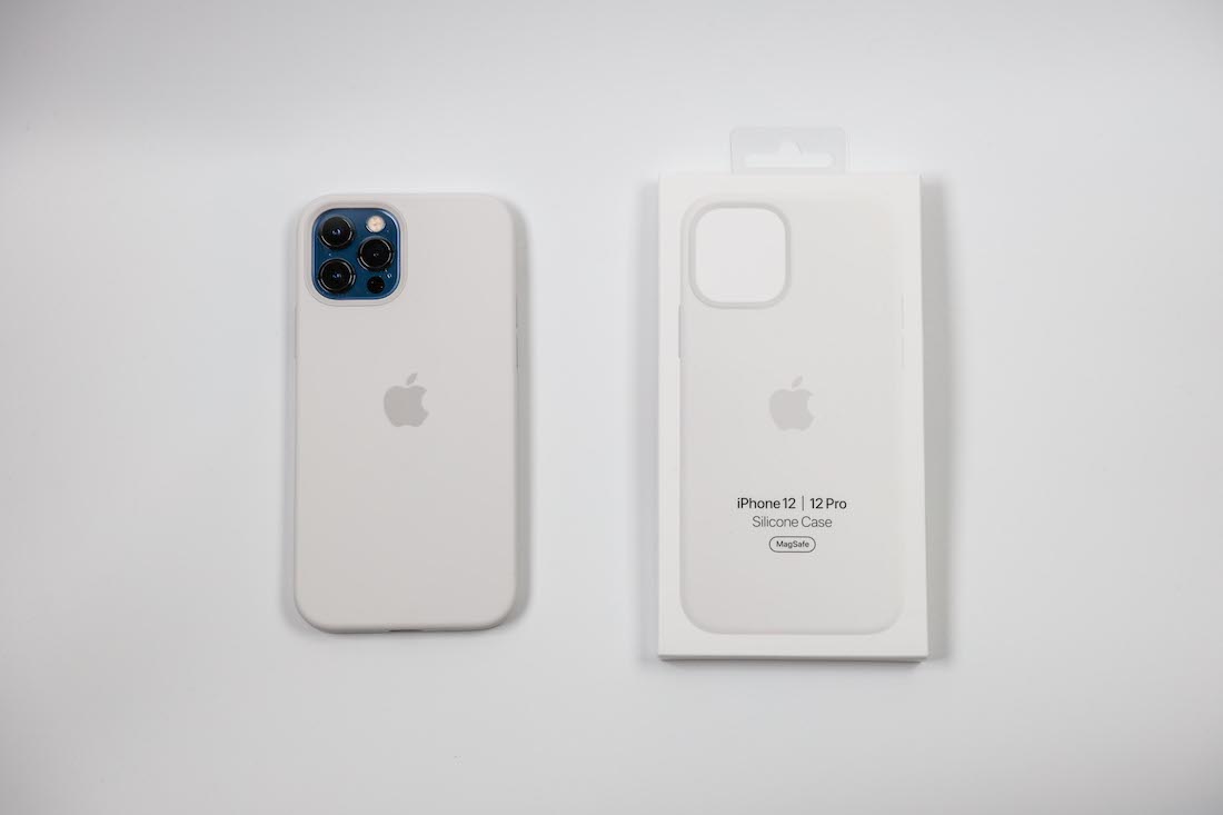 通常在庫品 【純正/新品】iPhone 12 Pro Max シリコンケース ホワイト