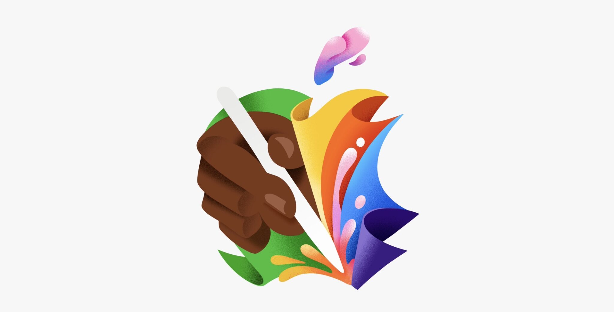 iPad 2月 パープル